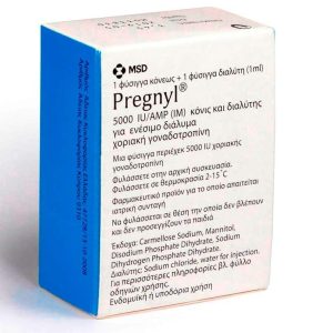 Pregnyl HCG 5000 MSD
